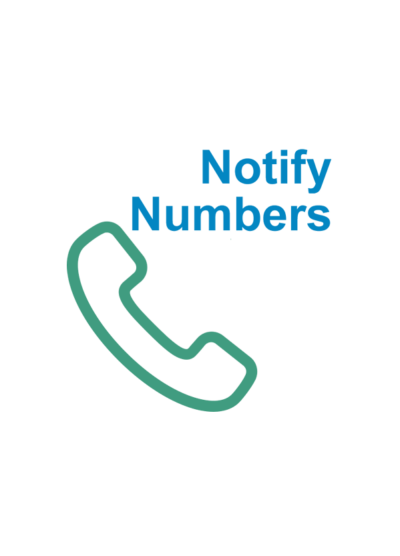 Alias Notification Numbers